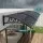 Instahut 0.6x0.6m Grey Window Awning with UV & Rain Resistance, Durable PC Panel & Aluminium Bars for Stylish Protection