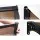 Instahut 1x1m Brown Window Door Awning - UV Resistant, 5mm Polycarbonate Sheet, Plastic Frame, Easy DIY Installation