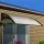 Instahut 1x2m Transparent Window Awning Door Canopy, UV and Rain Resistant, Aluminium Frame, Easy DIY Install