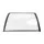 Instahut Transparent Window Door Awning 1x2.4m - Durable 5mm Polycarbonate Panel with Corrosion-Resistant Plastic Frame