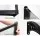 Instahut Transparent 1x3M Window Door Awning - Durable 5mm Polycarbonate, UV Resistant, Easy DIY Install, Black Brackets