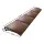 Instahut 1x4M Brown Window Door Awning, UV-Resistant 5mm Polycarbonate, Corrosion-Free Aluminium & Plastic Frame