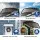 Instahut 1x6M Window Door Awning - Brown 5mm Polycarbonate, UV & Rain Resistant, Aluminium Frame, Easy DIY Installation