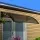 Instahut 1x2M Window Door Awning Canopy, Brown PC Panel & Black Plastic Frame, UV & Rain Resistant, Easy DIY Install