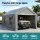 Instahut 3 x 6.1m Portable Carport Canopy Galvanised Steel Frame 150G PE Grey Shelter with Walls Doors