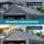 Instahut 3 x 6.1m Portable Carport Canopy Galvanised Steel Frame 150G PE Grey Shelter with Walls Doors