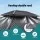Instahut 3m x 3.65m Gazebo Outdoor Steel Frame Canopy with Mosquito Mesh Walls Curtains Double Roof Grey