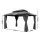 Instahut 3m x 4.25m Gazebo Hardtop Steel Roof Outdoor Pavilion with Curtains Grey
