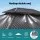 Instahut 3m x 4.25m Gazebo Hardtop Steel Roof Outdoor Pavilion with Curtains Grey