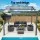 Instahut 3x4m Aluminium Frame Gazebo Pergola with Adjustable UV-Resistant Canopy, Water Resistant, Grey Outdoor Shelter