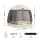 Instahut Pop Up Screen Tent 280cm Six Person Mesh Gazebo with Oxford Roof and Two Way Zippers Beige