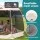Instahut Pop Up Screen Tent 280cm Six Person Mesh Gazebo with Oxford Roof and Two Way Zippers Beige