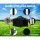 Instahut 3x4.5m Pop Up Gazebo - 500D Oxford Fabric, UV & Water Resistant, Easy Setup, Adjustable Height, Black
