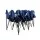 Instahut 3x6 Gazebo Pop Up Marquee Tent, 500D Oxford, UV & Water Resistant, Adjustable Height, Navy, 1-Year Warranty