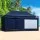 Instahut 3x6 Gazebo Pop Up Marquee Tent, 500D Oxford, UV & Water Resistant, Adjustable Height, Navy, 1-Year Warranty