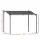 Instahut Iron Art Gazebo Marquee 3m - Elegant UV & Water-Resistant Outdoor Event Tent, Steel Frame, Easy Assembly, Grey