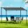 Instahut Iron Art Gazebo Marquee 3m - Elegant UV & Water-Resistant Outdoor Event Tent, Steel Frame, Easy Assembly, Grey