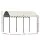 Instahut 4x3m Iron Art Gazebo Marquee - UV & Water-Resistant PE Tent for Weddings, Camping, Parties - Beige Canopy