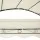 Instahut 4x3m Iron Art Gazebo Marquee - UV & Water-Resistant PE Tent for Weddings, Camping, Parties - Beige Canopy