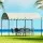 Instahut 4x3m Iron Art Gazebo Marquee - UV & Water-Resistant PE Tent for Weddings, Camping, Parties - Beige Canopy