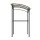Instahut Beige Grill Gazebo: UV & Water-Resistant, Steel Frame, 218cm x 112cm for Outdoor BBQ & Patio, Includes Hooks