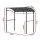 Instahut Outdoor BBQ Grill Gazebo with Shelf Hooks and Bottle Opener Grey
