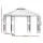 Instahut 3x3m Iron Art Gazebo - Elegant White Outdoor Wedding Tent, Water & UV Resistant, Easy Assembly, 1-Year Warranty