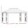 Instahut 4x3m Iron Art Gazebo – Elegant White Marquee for Outdoor Wedding, Party & Event | UV & Water Resistant