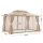 Instahut 3m x 4m Outdoor Gazebo with Removable Flyscreens Curtains Steel Frame Beige Patio Tent