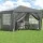 Instahut 3x3m Grey Pop Up Gazebo Marquee Tent - UV-Resistant, Adjustable Height, Easy Setup, with Carry Bag & Panels