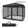 Instahut 3x3m Pop-Up Gazebo Marquee, UV & Water Resistant 210D Oxford Fabric, Mesh Walls, Portable & Adjustable Height