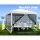 Instahut 3x3m Pop-Up Gazebo Marquee Tent - UV Resistant, Waterproof, with Mesh Walls and Adjustable Height, White