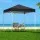 Instahut 2x2m Black Gazebo: UV-Resistant, Adjustable Steel Frame, Easy Setup with Carry Bag for Outdoor Events