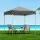 Instahut 2x2m Grey Gazebo with Base Pods - UV & Water-Resistant Oxford Fabric, Adjustable Height, Portable & Stable
