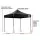 Instahut 3x3 Pop Up Gazebo Marquee Tent - 500D UV/Water Resistant Fabric, Steel Frame, Adjustable Heights, Base Pods