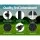 Instahut 3x3m Pop Up Gazebo: Black, UV & Water Resistant, Durable Oxford Fabric, Adjustable Height, Easy Setup