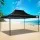 Instahut 4.5x3m Pop Up Gazebo, Black - Durable 500D Oxford Fabric, UV & Water Resistant, Adjustable Height, Easy Setup
