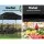 Instahut 3x4.5m Gazebo Pop Up Marquee Tent, 500D Oxford Navy, UV & Water Resistant, Easy Setup, Adjustable Height