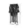 Instahut 3x6m Gazebo Pop Up Marquee, 500D Oxford Tent with Base Pods, UV & Water Resistant, Black Outdoor Event Shelter