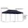 Instahut 3x6m Pop Up Gazebo w/Base Pods, Navy - UV & Water Resistant Tent for Weddings, Events, Camping, Market Days