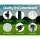 Instahut 3x6m Pop Up Gazebo Marquee - Durable 500D White Tent with Base Pods, UV & Water Resistant for Events