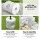 Instahut 3x6m Pop Up Gazebo Marquee - Durable 500D White Tent with Base Pods, UV & Water Resistant for Events