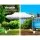 Instahut Gazebo Base Pod Kit - 4 Pack Stabilizing Marquee Set with Water/Sand Fill, 24x24x25cm, Easy Assembly, White