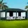 Instahut 3x6m Wedding Party Gazebo - Green Marquee Tent, UV & Water-Resistant, Steel Frame, 4 Removable Panels