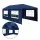 Instahut 3x6m Gazebo Marquee Tent - Blue, UV-Resistant, Waterproof, Steel Frame, Includes Carry Bag & Removable Panels