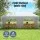 Instahut 3x6m White Gazebo Pop Up Marquee - Waterproof UV-Resistant Tent with Removable Side Walls, Carry Bag & More