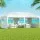 Instahut 3x6m White Gazebo Pop Up Marquee - Waterproof UV-Resistant Tent with Removable Side Walls, Carry Bag & More
