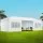 Instahut Gazebo 3x9m Marquee Wedding Tent - White, UV Resistant, Waterproof, Steel Frame, 8 Panels, Carry Bag Included