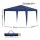 Instahut 3x3m Wedding Party Gazebo Marquee Tent - Durable PVC Coated, UV & Water Resistant, Easy Setup, Blue