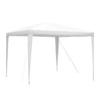 Instahut 3x3m Wedding Party Gazebo Marquee Tent - UV & Water Resistant, Steel Frame, Quick Set-Up, White Canopy